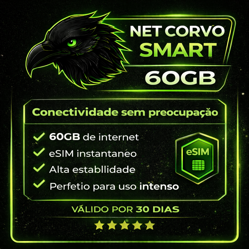 🔵 NET CORVO SMART – 60GB