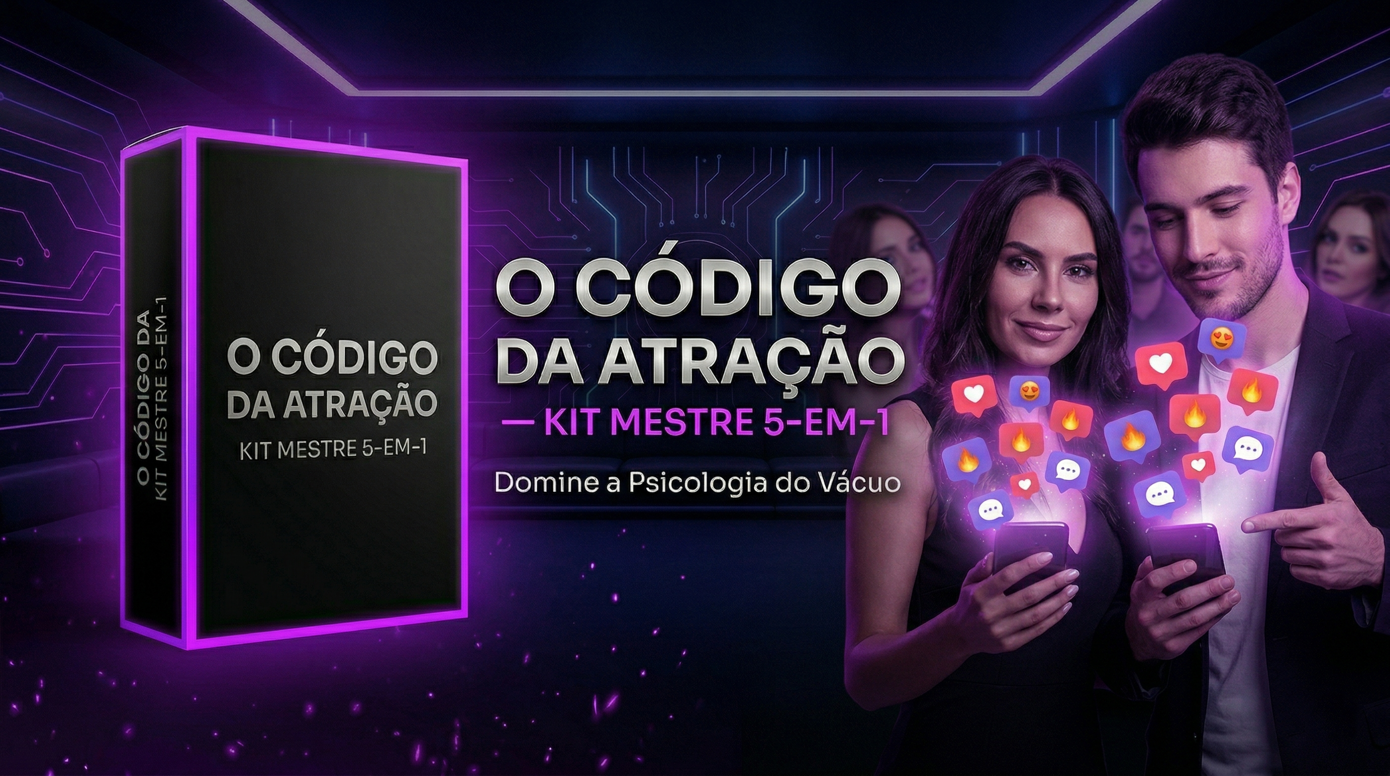 O Código da Atração — Kit Mestre 5-em-1