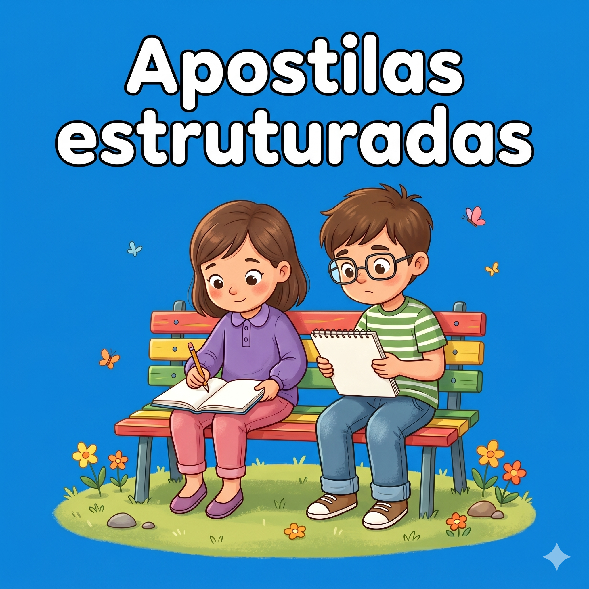 Coleção de apostilas estruturadas pedagógicas