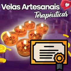 Velas Artesanais Terapêuticas Vol. 2 + CERTIFICADO EXCLUSIVO