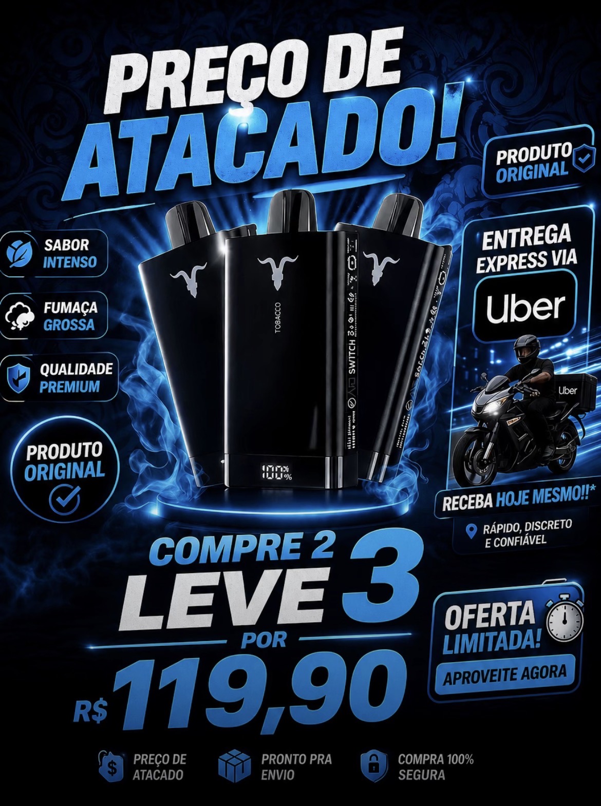 PROMOÇÃO!! COMPRE 2 LEVE 3💨🚬
