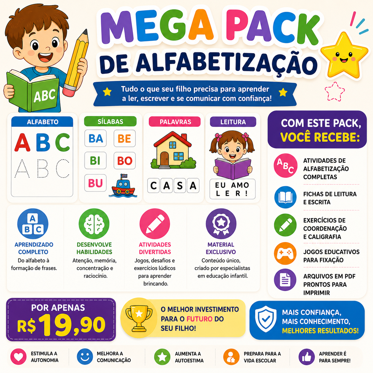 Mega Pack de Alfabetização