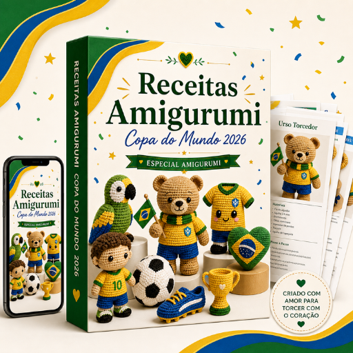 Receitas Amigurumi Copa 2026