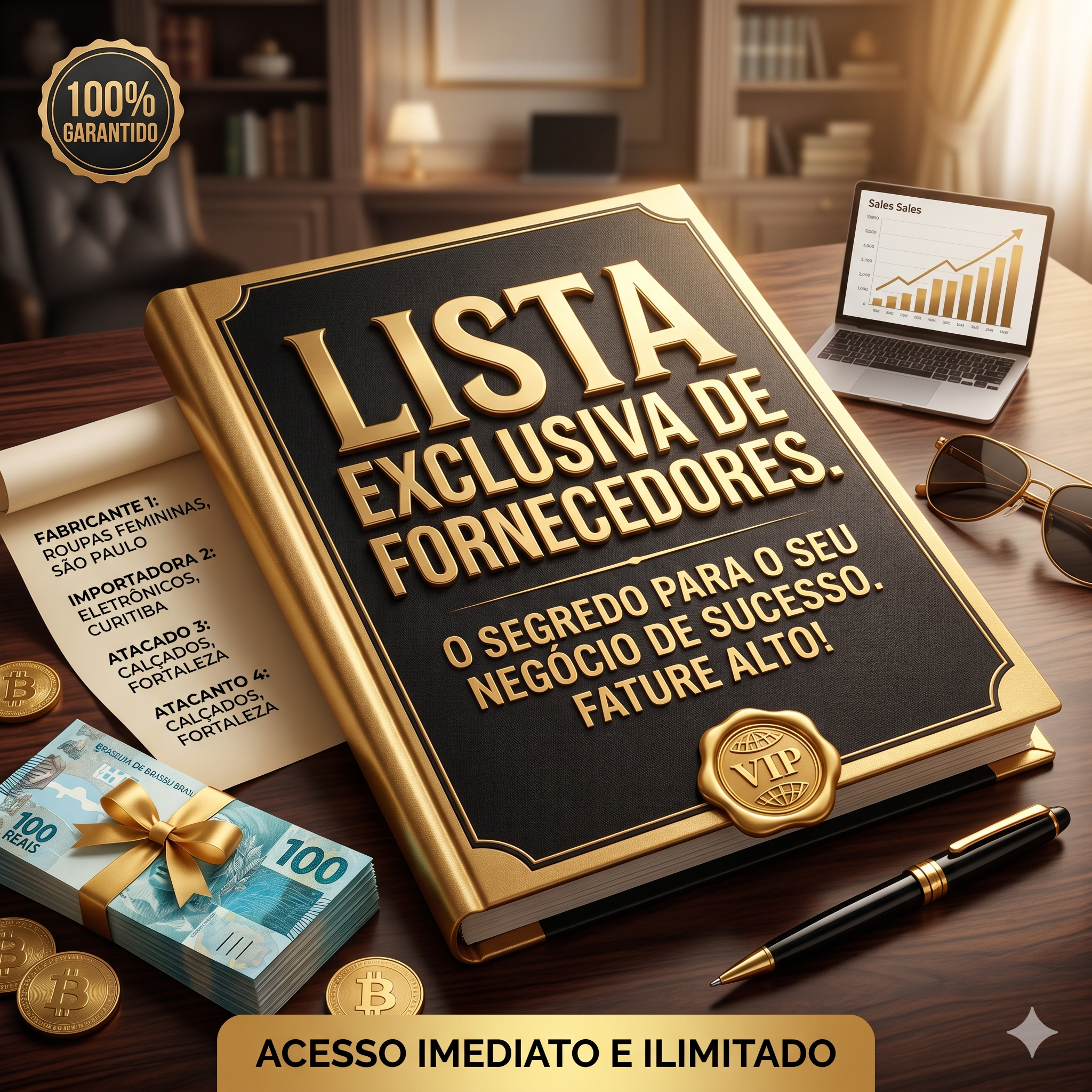 Lista de Fornecedores  SECRETOS